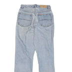 TEDDYS Mens Regular Fit Light Blue Denim Jeans W26 L28 Cotton Blend Zip