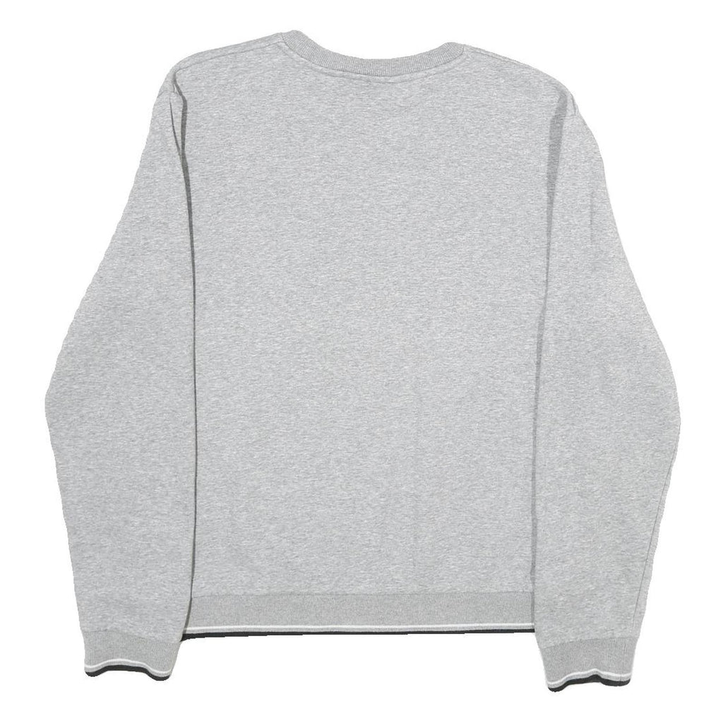 FILA Mens Grey Crew Neck M Cotton Blend Casual Sweatshirt Pullover