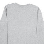 FILA Mens Grey Crew Neck M Cotton Blend Casual Sweatshirt Pullover