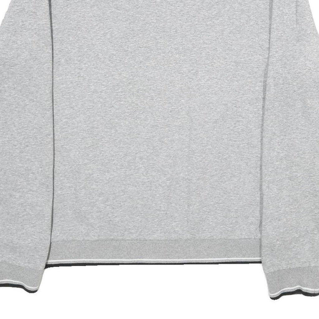 FILA Mens Grey Crew Neck M Cotton Blend Casual Sweatshirt Pullover