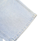 EDWIN Womens Denim Shorts Blue S W27 Casual Cotton Light Wash