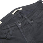 LEVI'S 711 BIG E Womens Jeans Black Slim Skinny Denim W27 L30 Cotton Blend Zip