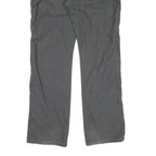 DICKIES Mens Cotton Grey Regular Straight Trousers W34 L34 Workwear Casual