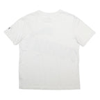 PUMA Mens White Black Graphic T-Shirt M Short Sleeve Crew Neck Sportswear