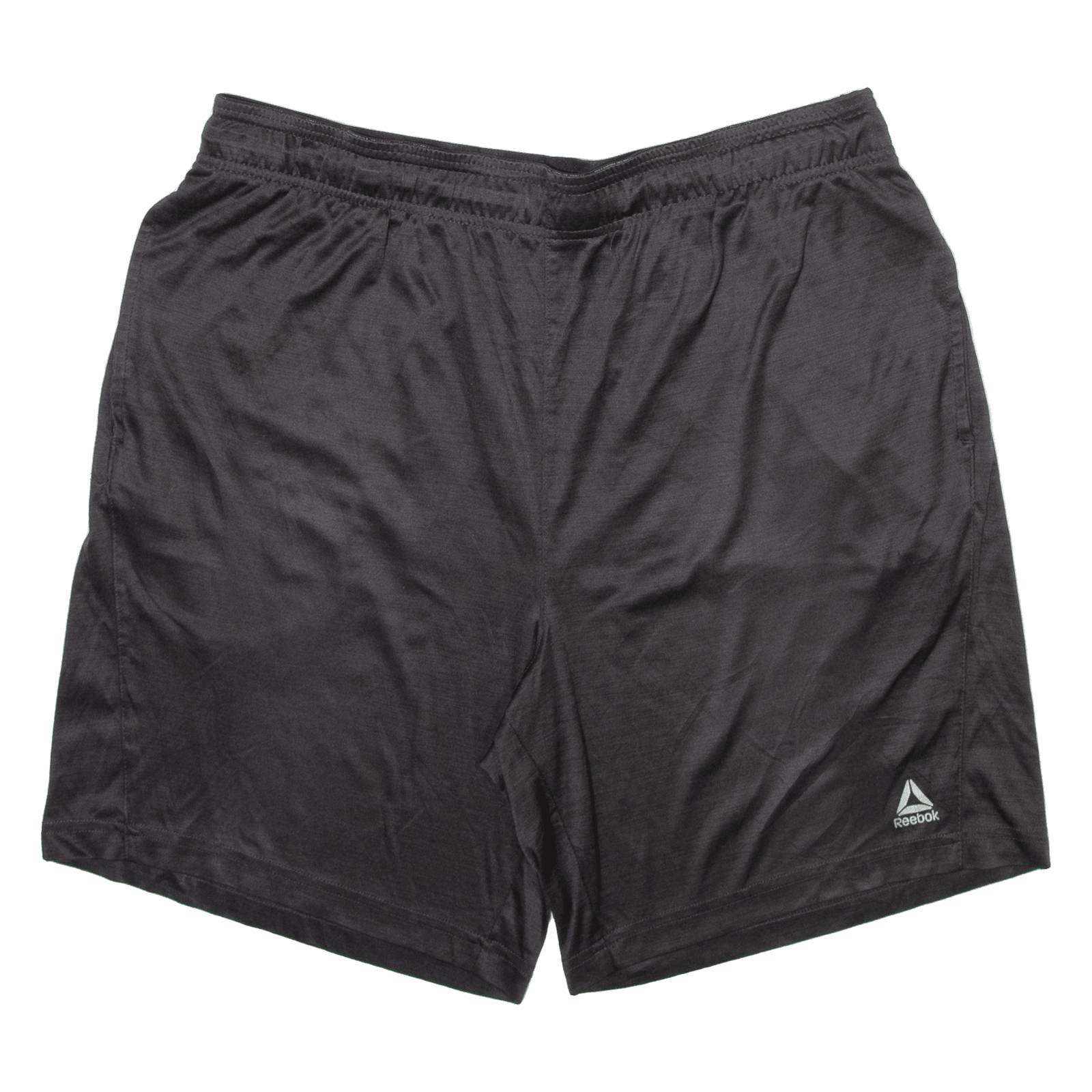 REEBOK Mens Sports Shorts Grey XL W34