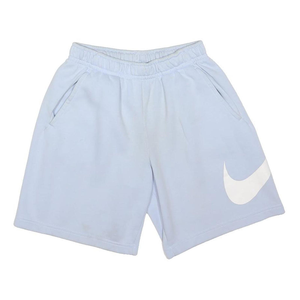 NIKE Mens Shorts White Casual S W27 Cotton Blend Comfortable