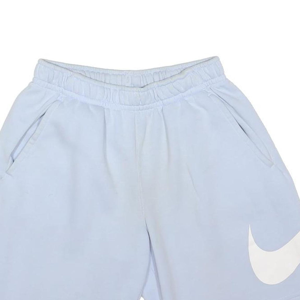 NIKE Mens Shorts White Casual S W27 Cotton Blend Comfortable