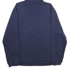 REEBOK Mens Navy Blue Wrigley Field NHL Winter Classic Hoodie L Cotton Blend