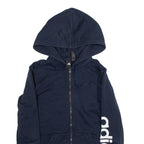 ADIDAS Mens Blue Hoodie S