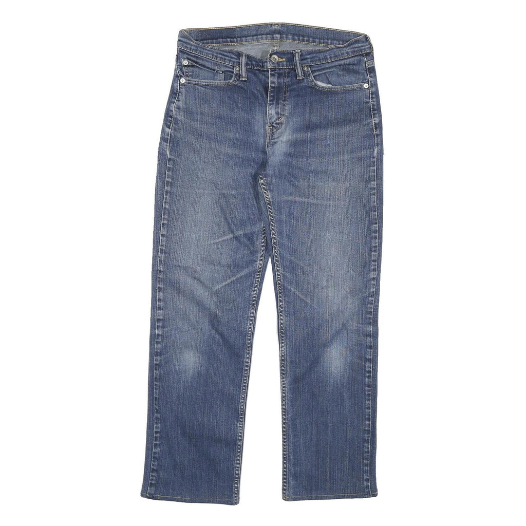 LEVI'S 514 Slim Mens Jeans Blue Denim Slim Straight Denim Medium W30 L27 Classic