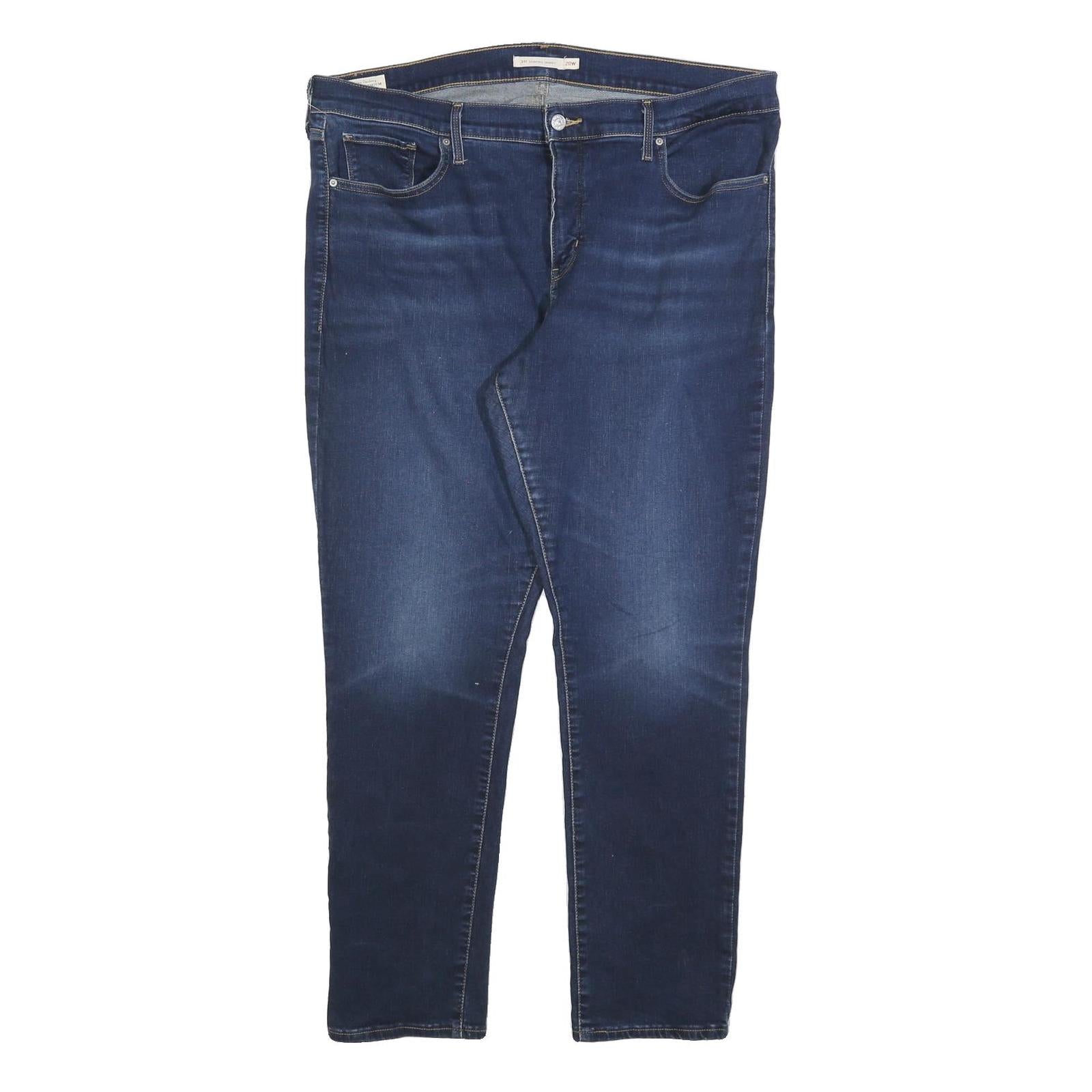 LEVI'S 311 Womens Slim Slim Jeans Denim Medium W38 L30 Stretch Cotton