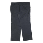DICKIES Womens Cotton Blend Black Relaxed Cargo Trousers W40 L30 Utility