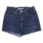 LEVI'S Womens Denim Blue Cut-Off Shorts S W27 Casual Summer Blue Jean