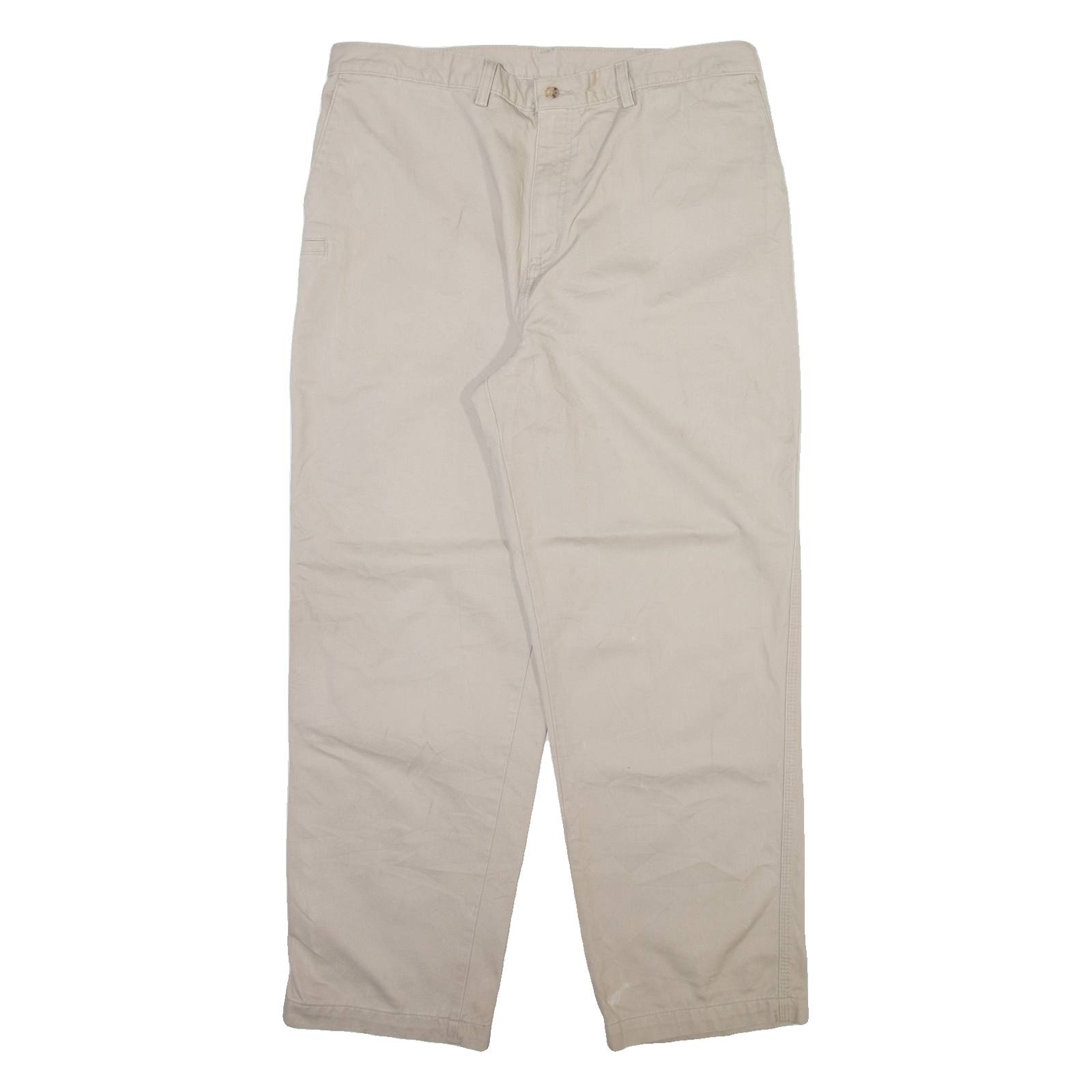 CARHARTT Mens Trousers Beige Relaxed Straight W38 L30