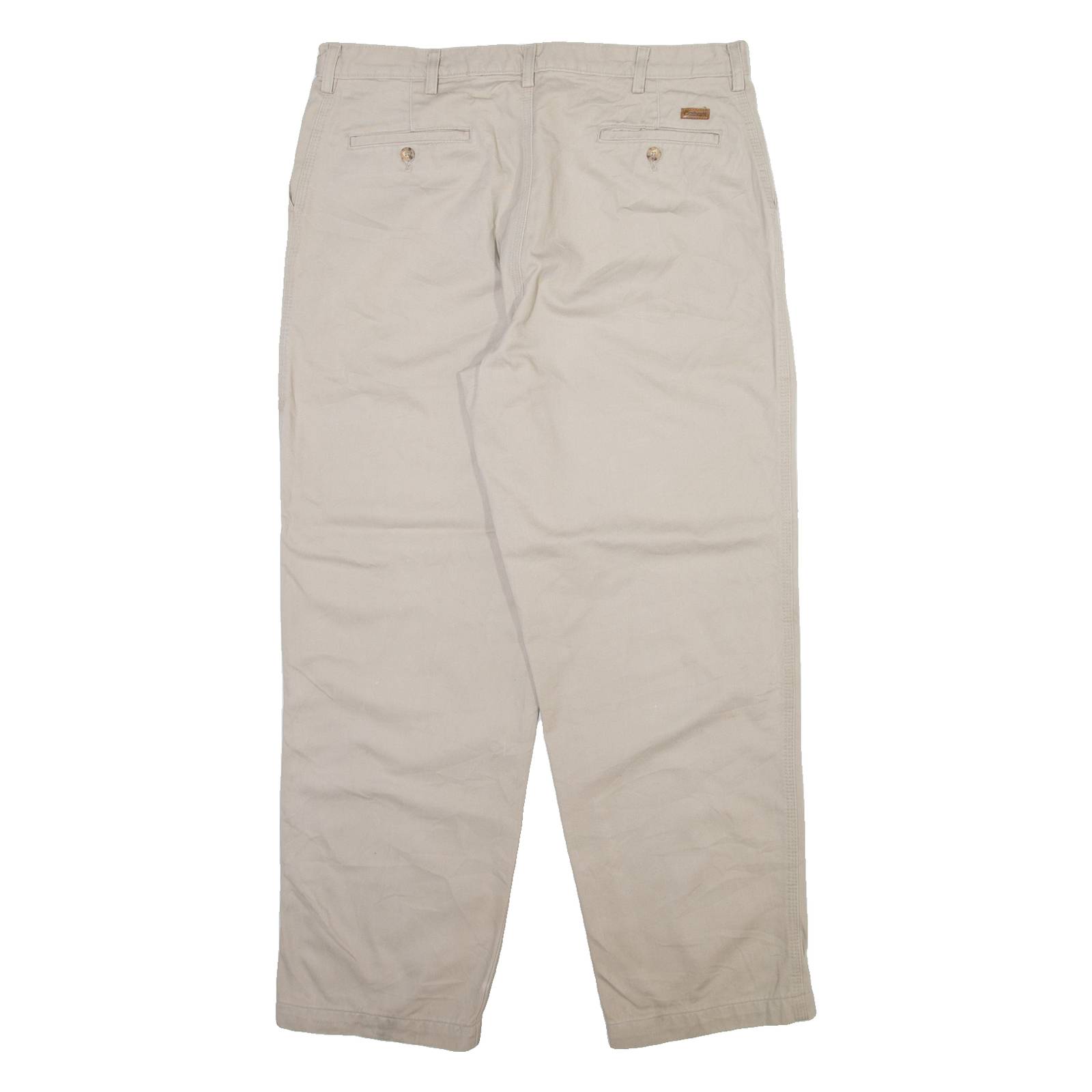 CARHARTT Mens Trousers Beige Relaxed Straight W38 L30