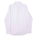JOOP Slim Fit Mens Plain Shirt Pink Long Sleeve L
