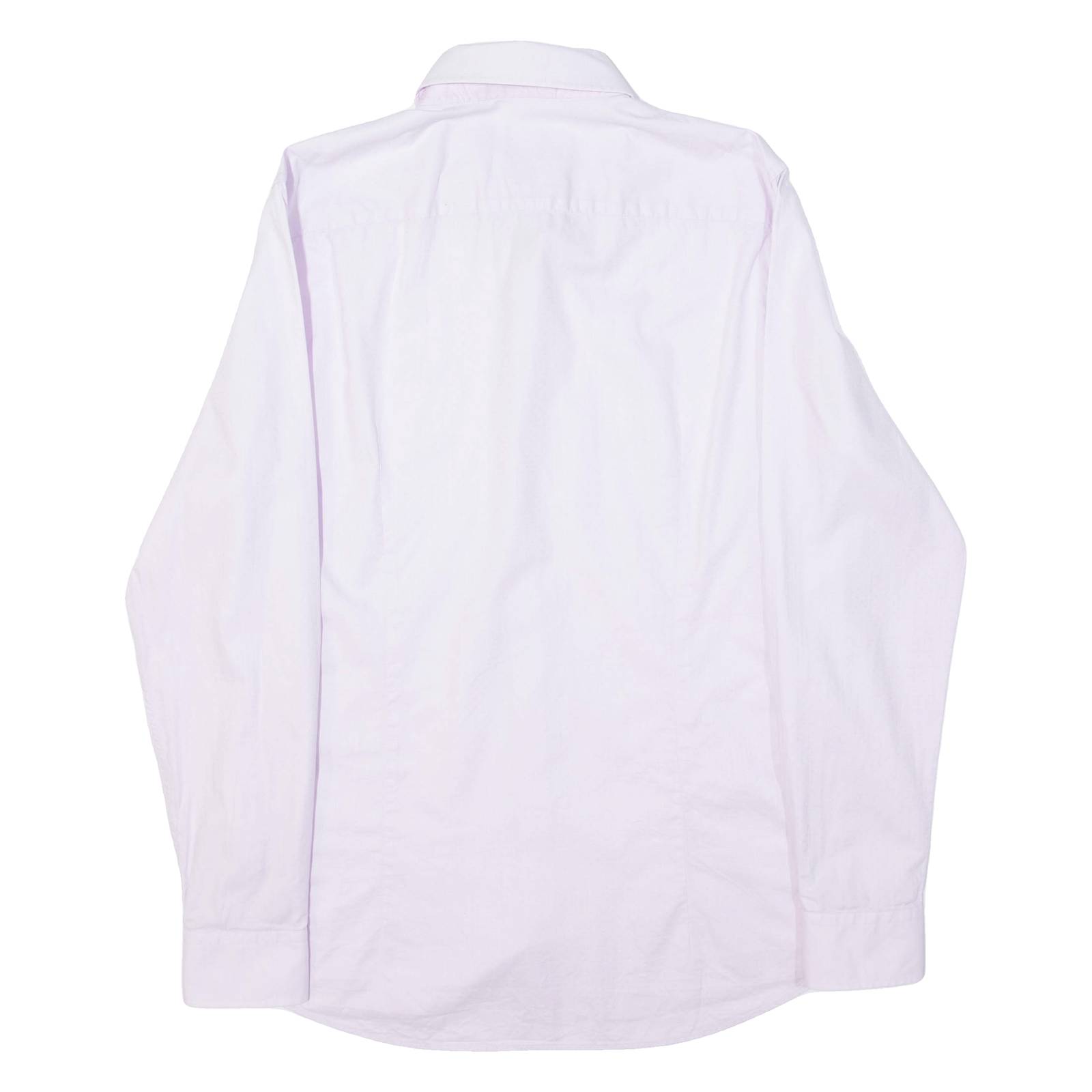 JOOP Slim Fit Mens Plain Shirt Pink Long Sleeve L