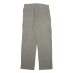 CARHARTT Mens Regular Fit Straight Cotton Blend Workwear W30 L31 Durable Zip