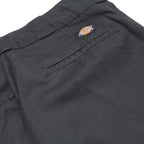 DICKIES Mens Regular Fit Black Cotton Blend Trousers W32 L30 Workwear Zip
