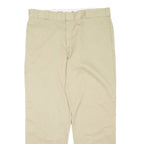 DICKIES Mens Trousers Beige Regular Tapered W40 L32