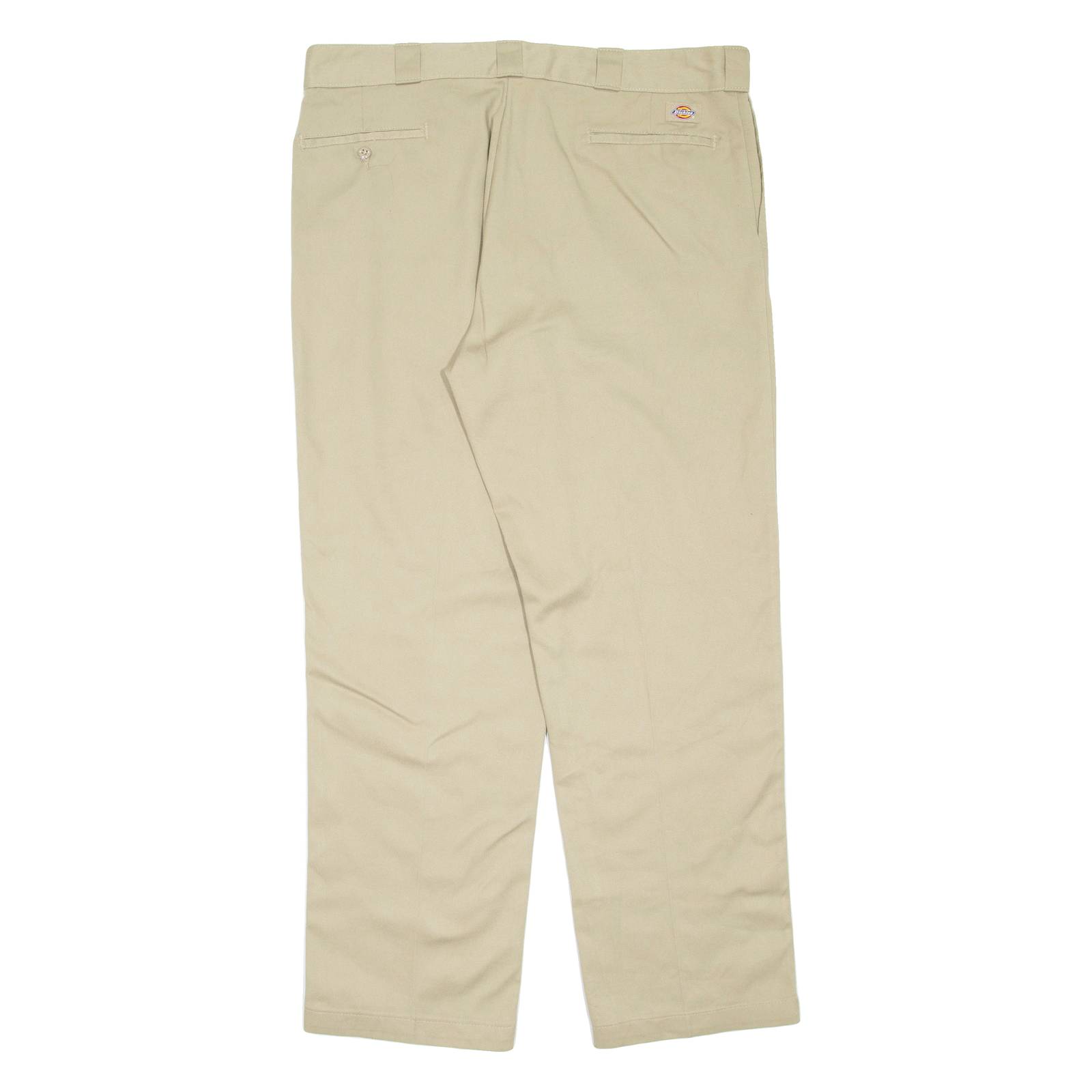 DICKIES Mens Trousers Beige Regular Tapered W40 L32