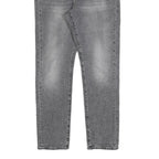 LEVI'S 510 Big E Mens Slim Jeans Grey Denim W33 L30 Zip Closure Stylish Fit