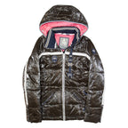 GAASTRA Womens Puffer Coat Grey Hooded M