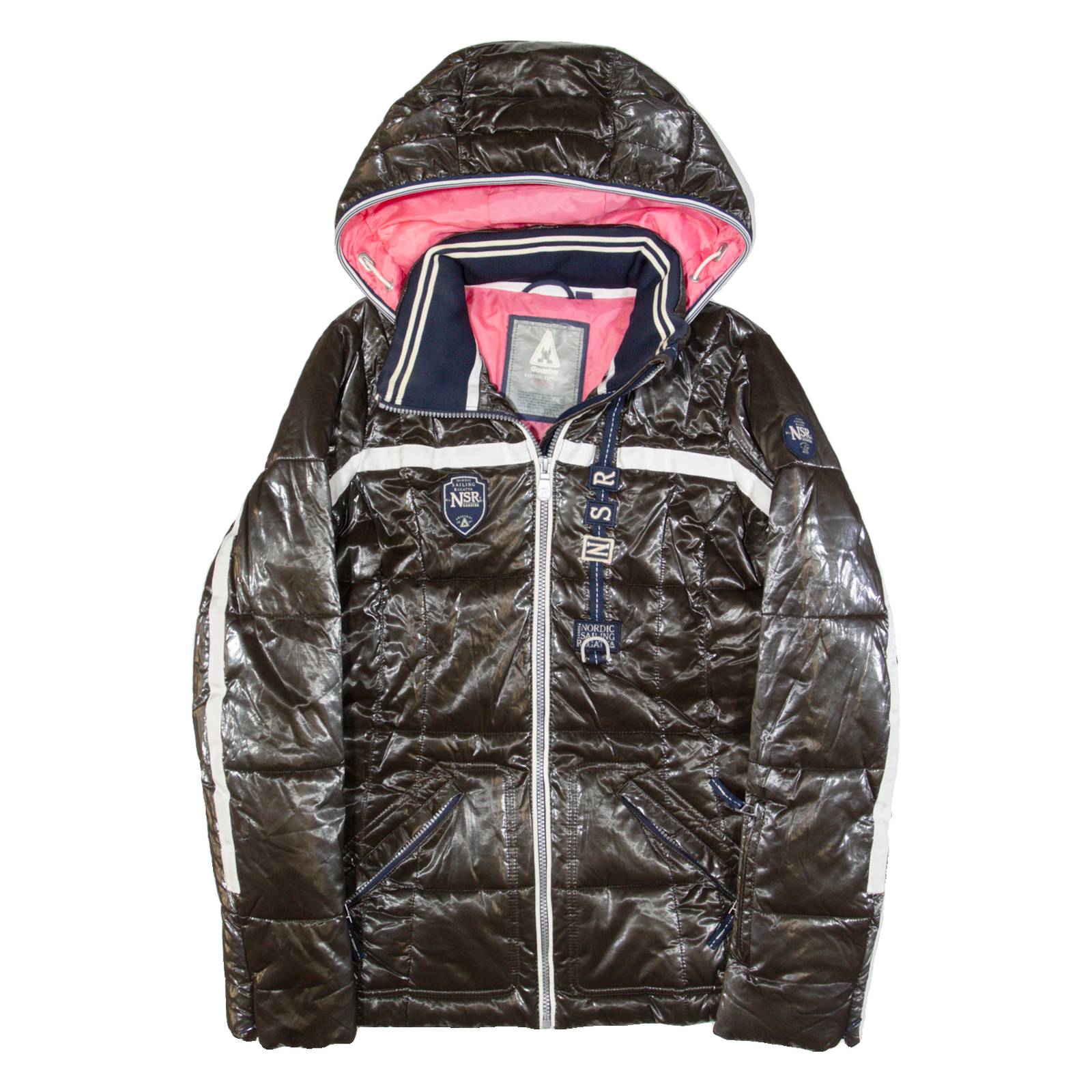 GAASTRA Womens Puffer Coat Grey Hooded M