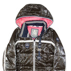 GAASTRA Womens Puffer Coat Grey Hooded M