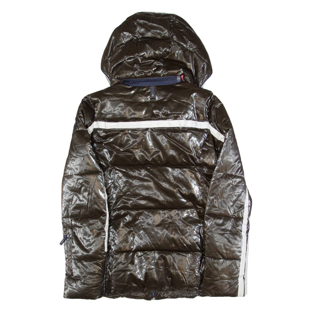 GAASTRA Womens Puffer Coat Grey Hooded M