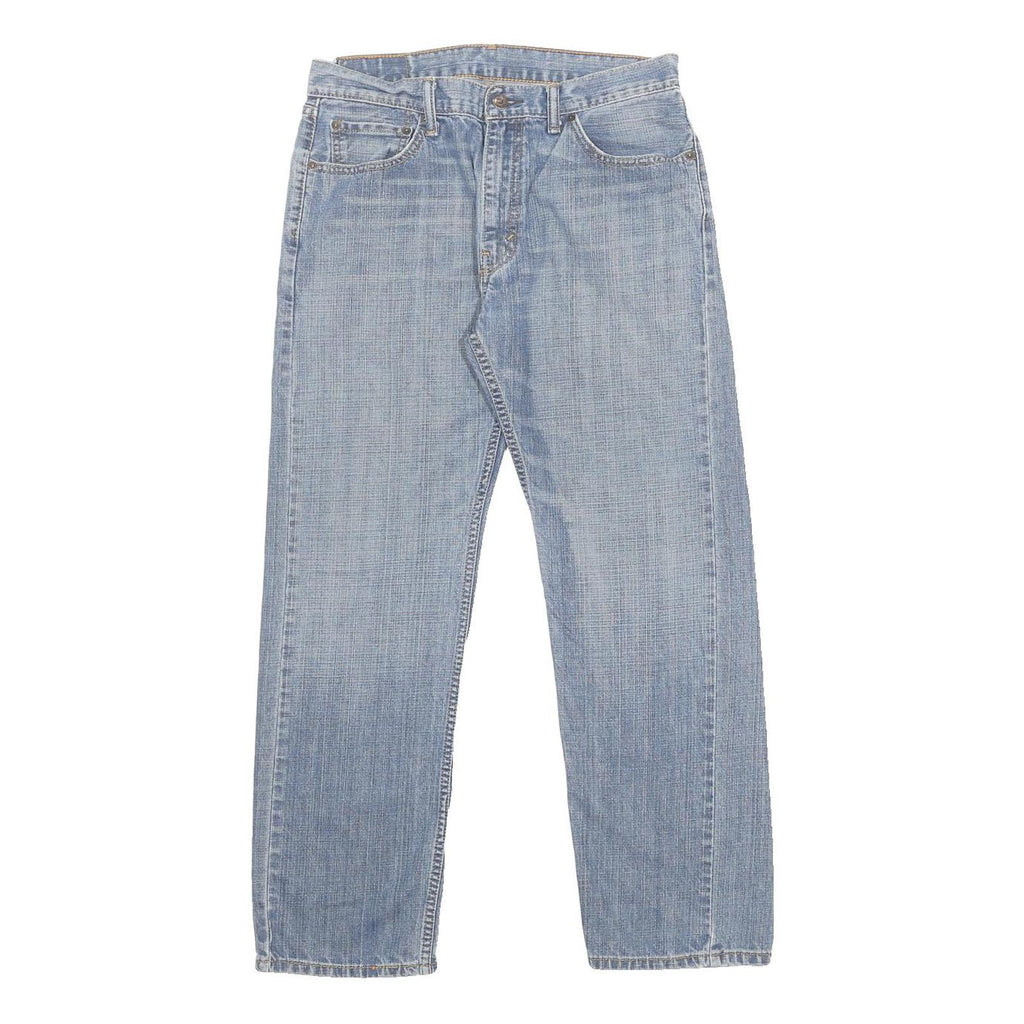 LEVI'S 505 Mens Jeans Blue Regular Straight Denim Medium W33 L30 Classic Fit