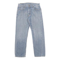 LEVI'S 505 Mens Jeans Blue Regular Straight Denim Medium W33 L30 Classic Fit
