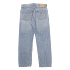 LEVI'S 505 Mens Jeans Blue Regular Straight Denim Medium W33 L30 Classic Fit