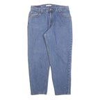 LEVI'S 550 Tapered Womens Jeans Blue Relaxed Cotton Blend W32 L28 Classic Fit