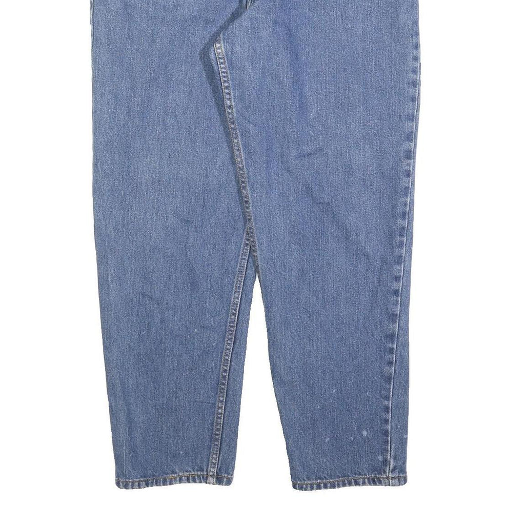 LEVI'S 550 Tapered Womens Jeans Blue Relaxed Cotton Blend W32 L28 Classic Fit