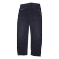 LEVI'S 551 Mens Jeans Regular Straight Denim Dark W33 L30 Classic Button Fly