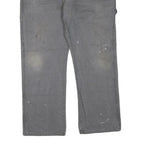 DICKIES Mens Regular Fit Grey Denim Jeans W40 L30 Workwear Zip Closure