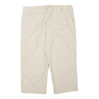 CASLON Womens Beige Casual Cargo Cotton Blend Shorts L W31 Relaxed Fit