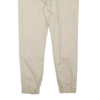 LEVI'S Mens Cotton Blend Beige Slim Tapered Trousers W34 L27 Casual Zip Closure