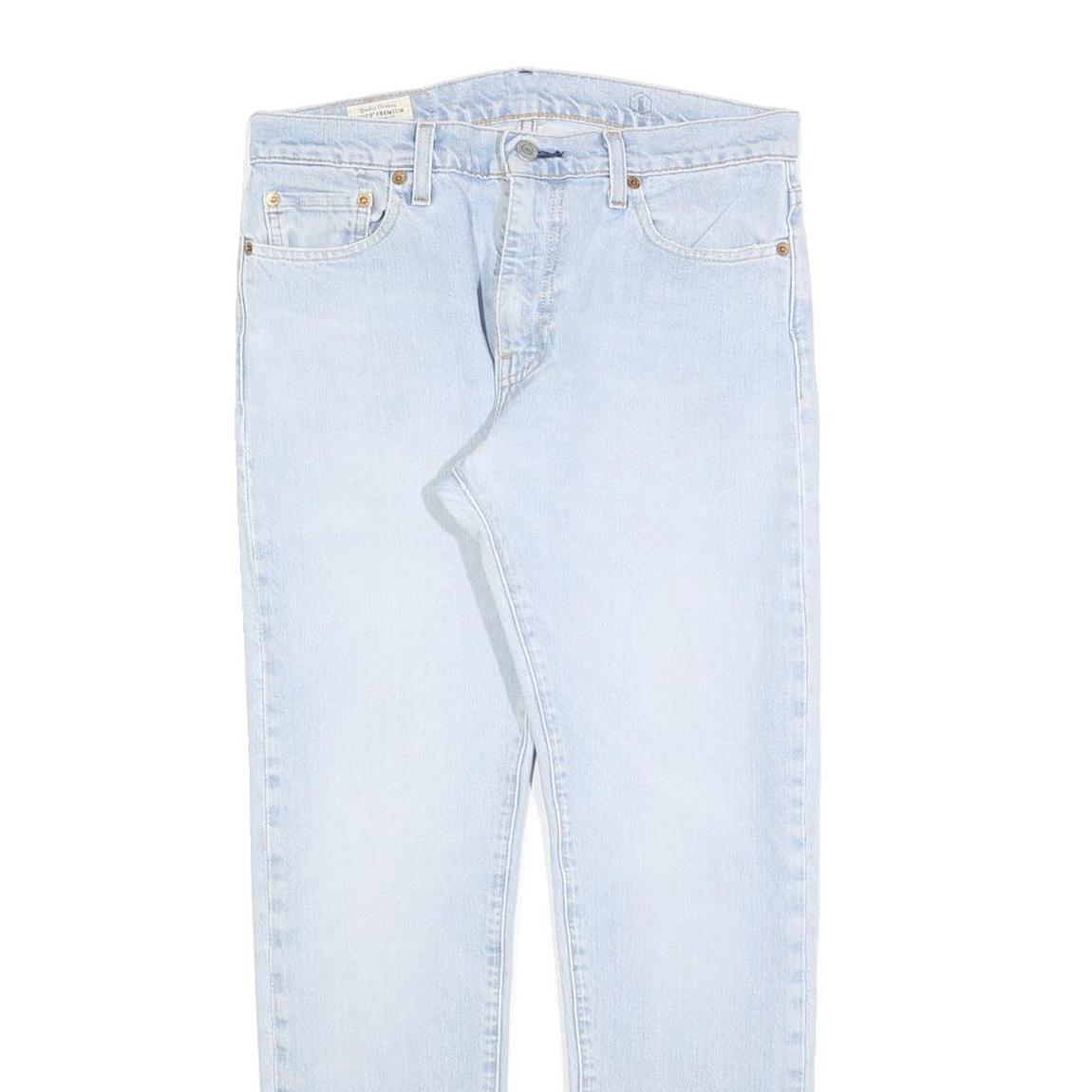 LEVI'S Big E Mens Jeans Light Blue Slim Skinny Denim W30 L30 Vintage Style