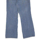 LEVI'S Womens Blue Regular Straight Denim Medium W29 L30 Jeans Classic Zip