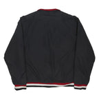 CARHARTT Mens Navy Blue & Red Track Jacket XL Polyester Blend Zip Collar