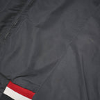 CARHARTT Mens Navy Blue & Red Track Jacket XL Polyester Blend Zip Collar