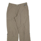 SCHOFFEL Womens Beige Regular Fit Straight Leg Trousers W30 L30 Outdoor Casual