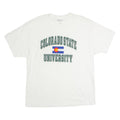 CHAMPION Colorado State University Mens T-Shirt White USA Crew Neck XL