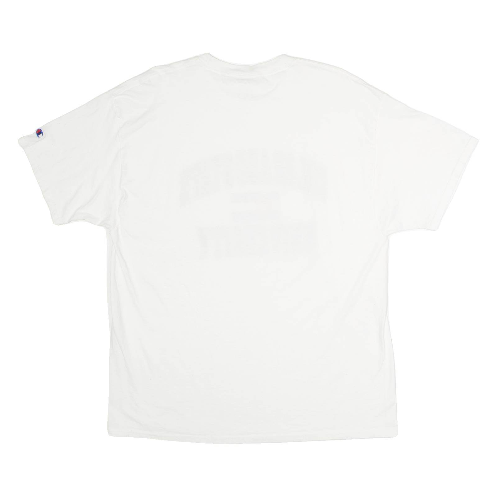 CHAMPION Colorado State University Mens T-Shirt White USA Crew Neck XL