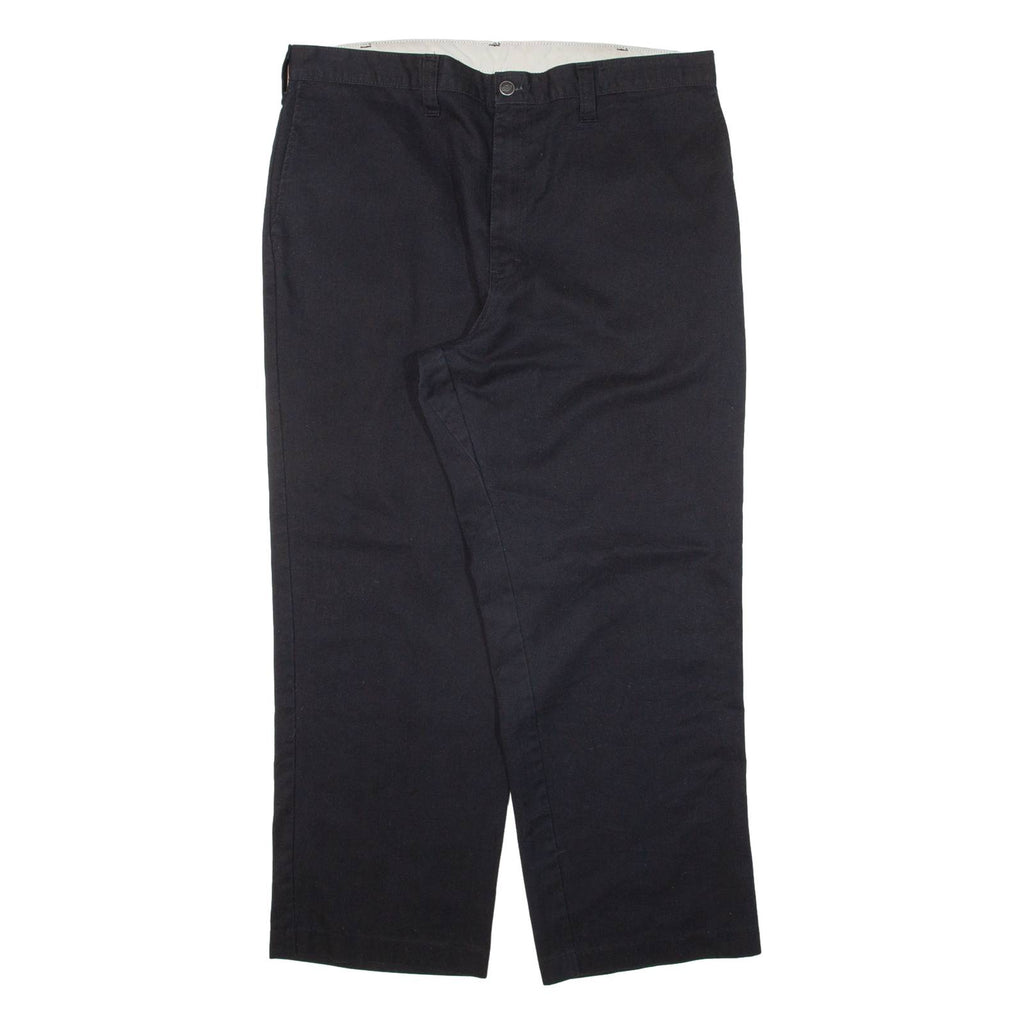 DICKIES Workwear Mens Trousers Black Regular Straight W38 L30