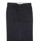 DICKIES Workwear Mens Trousers Black Regular Straight W38 L30