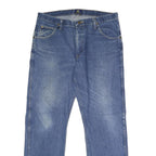 WRANGLER Mens Blue Regular Fit Straight Denim Medium Wash Jeans W36 L32 Classic