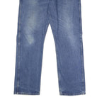 WRANGLER Mens Blue Regular Fit Straight Denim Medium Wash Jeans W36 L32 Classic